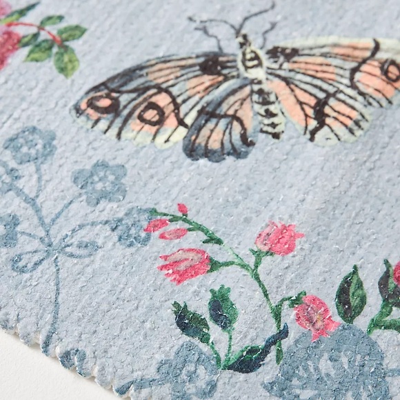 Anthropologie x Nathalie Lete Marais Butterfly Bath Mat - Picture 2 of 9
